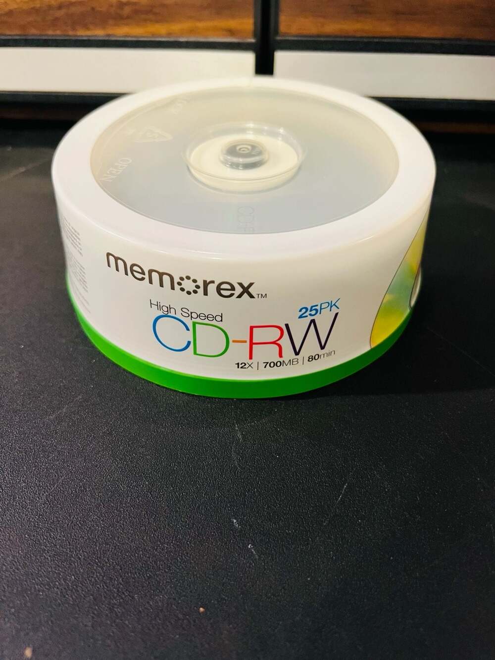Memorex High Speed CD-RW 25-Pack Spindle (12X, 700MB, 80min)
